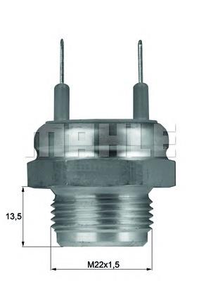 TSW6 Mahle Original sensor, temperatura del refrigerante (encendido el ventilador del radiador)