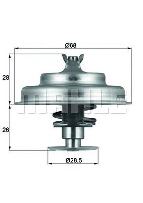 Termostato Mahle Original TX7580D precio, desde 11,65 EUR