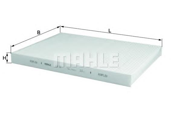LA31 Mahle Original Filtro antipolen