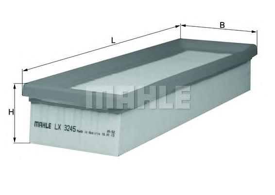 LX3245 Mahle Original Filtro de aire de motor