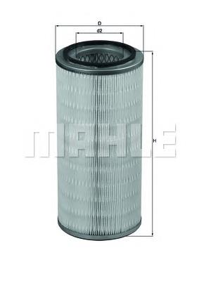 LX608 Mahle Original filtro de aire