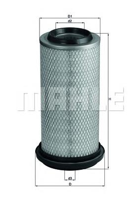 LX52 Mahle Original filtro de aire