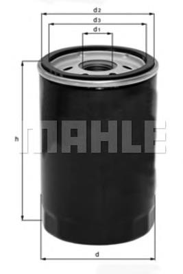 OC131 Mahle Original filtro de aceite