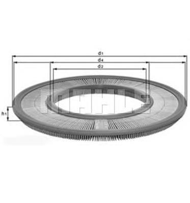 El filtro de aire Mahle Original LX91 precio, desde 14,27 EUR