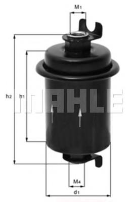 Filtro de combustible Mitsubishi Space Star  (DG0)