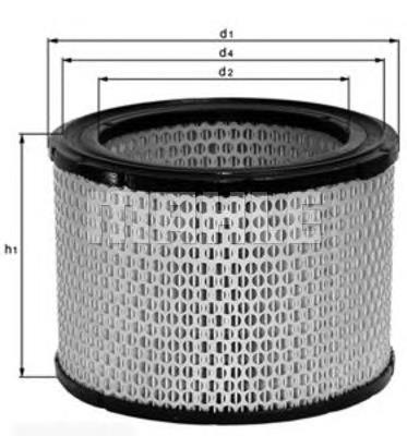 Filtro de aire LX279 Mahle Original