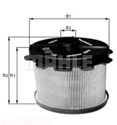 Filtro de gasoil Mahle Original KX84D