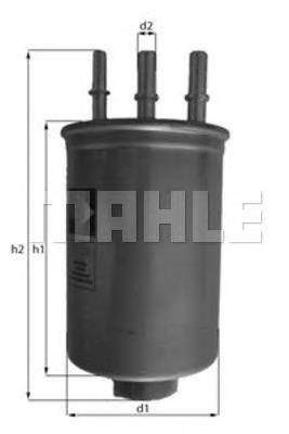 Filtro de combustible KL511 Mahle Original