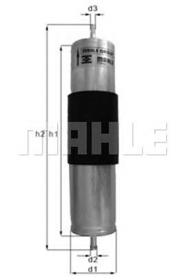 Comprar KL473 Mahle Original Filtro diesel