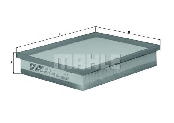 Filtro aire Mahle Original LX1817