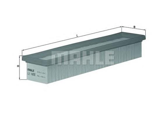 Filtro aire Mahle Original LX1655