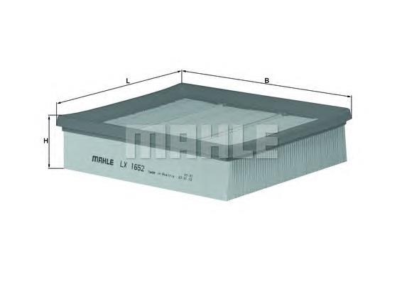 Filtro aire Mahle Original LX1652
