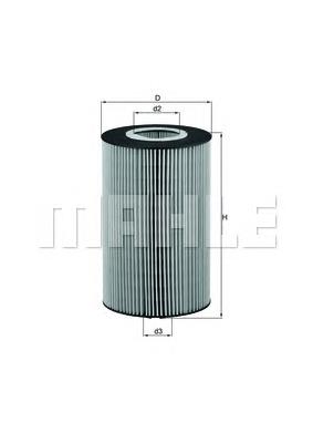 OX426D Mahle Original Filtro aceite