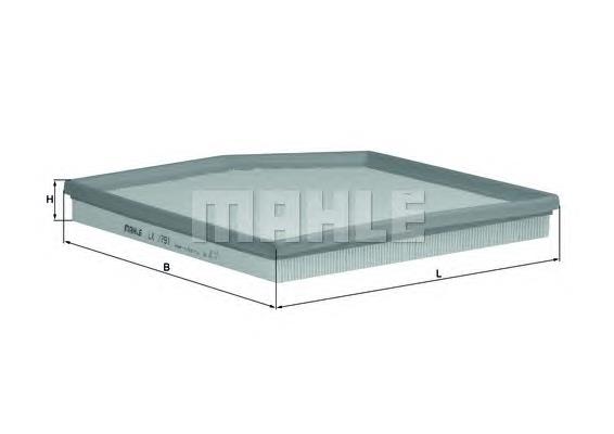 Filtro de aire LX1791 Mahle Original