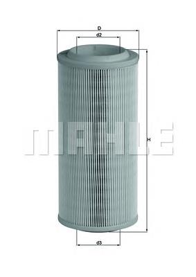 Filtro de aire LX1595 Mahle Original
