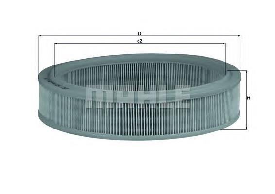 El filtro de aire Mahle Original LX1638 precio, desde 7,96 EUR