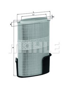 El filtro de aire Mahle Original LX10096 precio, desde 23,61 EUR