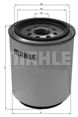 KC378D Mahle Original filtro de combustible