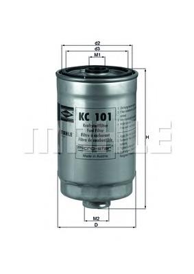 Comprar KC101 Mahle Original Filtro diesel