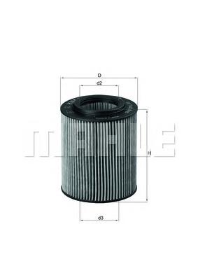 Filtro de aceite Mahle Original OX1541D precio, desde 6,52 EUR
