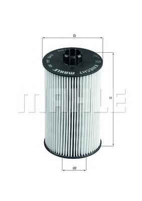Filtro de aceite Mahle Original OX157D precio, desde 9,36 EUR
