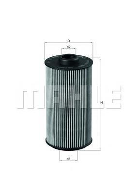 OX1521D Mahle Original Filtro aceite