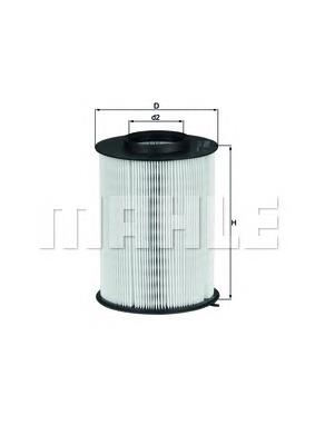 Filtro de aire LX17803 Mahle Original