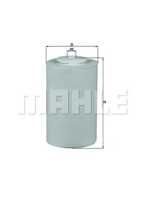 Comprar KX65D Mahle Original Filtro diesel