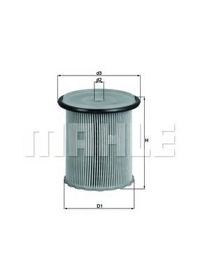 Filtro de combustible KX74 Mahle Original
