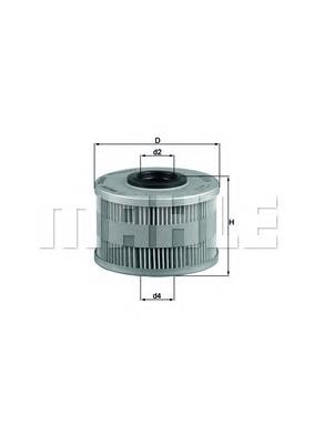 Filtro de combustible KX79D Mahle Original