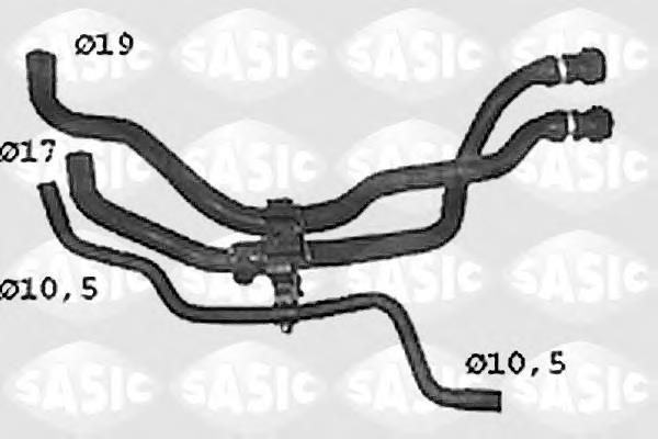 Manguera doble del radiador de la calefacción Sasic SWH4308 precio, desde 49,99 EUR