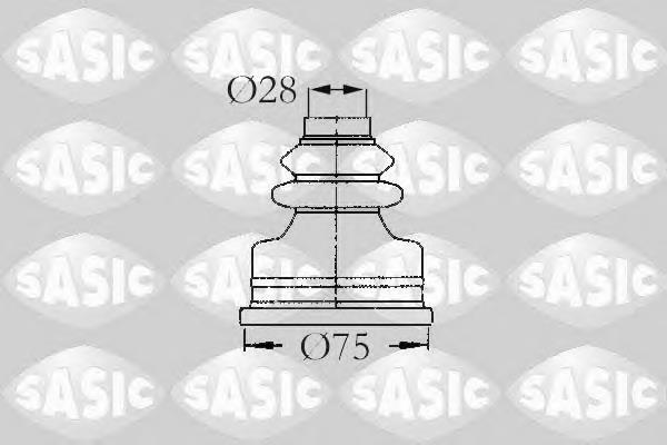 Comprar 2873773 Sasic Fuelle de semieje delantero interior