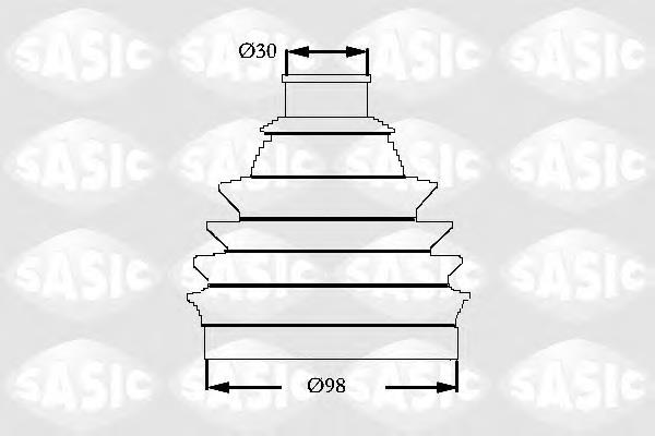 Comprar 2933063 Sasic Fuelle de palier delantero exterior