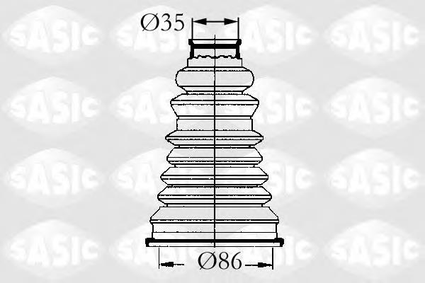 Comprar 4003432 Sasic Fuelle de palier delantero exterior