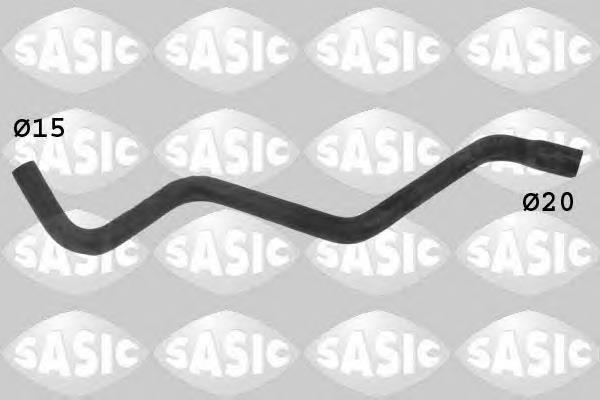 Tubería de radiador, tuberia flexible calefacción, inferior 3406014 Sasic