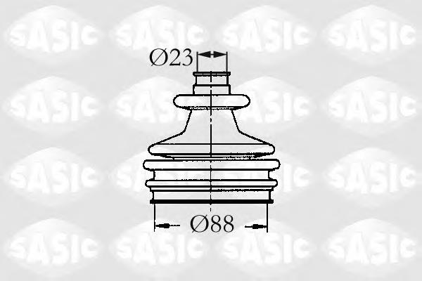 Fuelle, árbol de transmisión delantero exterior Peugeot 205 2 20A, C