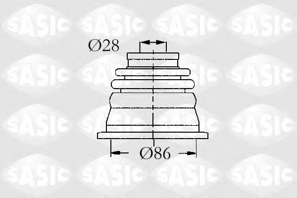 Fuelle, junta homocinética interna izquierda del semieje delantero Sasic 4003464 precio, desde 18,77 EUR