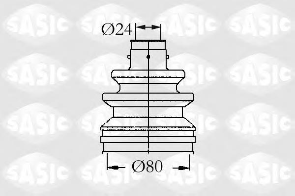 7701202652 Renault (RVI) fuelle, árbol de transmisión exterior izquierdo