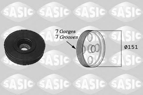 Polea de cigüeñal 2154017 Sasic