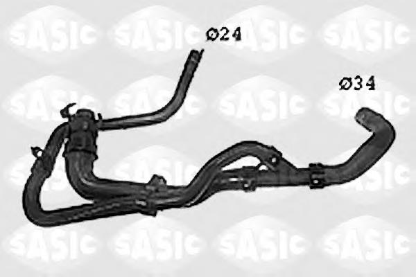 Manguera superior del radiador Sasic SWH0485 precio, desde 49,94 EUR
