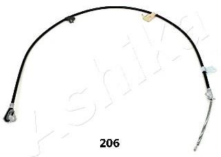 Cable de freno de mano trasero izquierdo 708015 Cautex