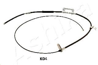 1310KK04 Ashika cable de freno de mano trasero derecho