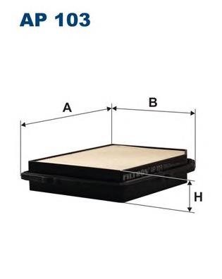 El filtro de aire Filtron AP103 precio, desde 7,98 EUR