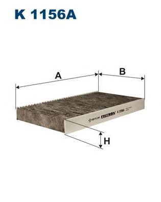 K1156A Filtron filtro de habitáculo