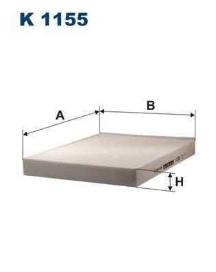 Filtro de cabina Filtron K1155 precio, desde 8,39 EUR