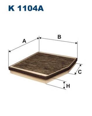 Comprar K1104A Filtron Filtro de aire del habitáculo