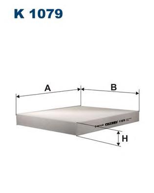 Filtro de cabina Filtron K1079 precio, desde 6,02 EUR