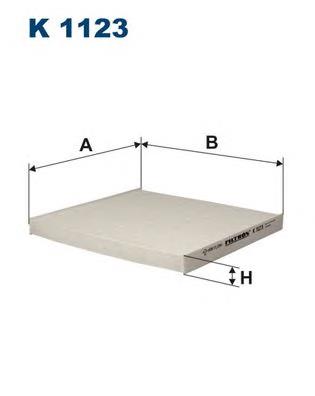 Filtro de cabina Filtron K1123 precio, desde 6,51 EUR