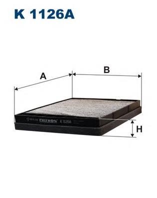 Filtro de cabina Filtron K1126A precio, desde 18,17 EUR