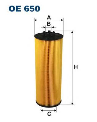 Filtro de aceite OE650 Filtron